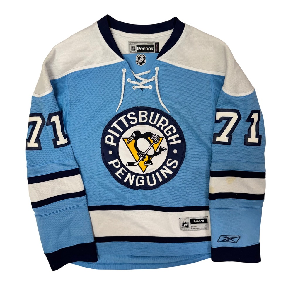 Reebok Pittsburgh Penguins Evgeni Malkin 71 2008 Winter Classic Jersey Womens M